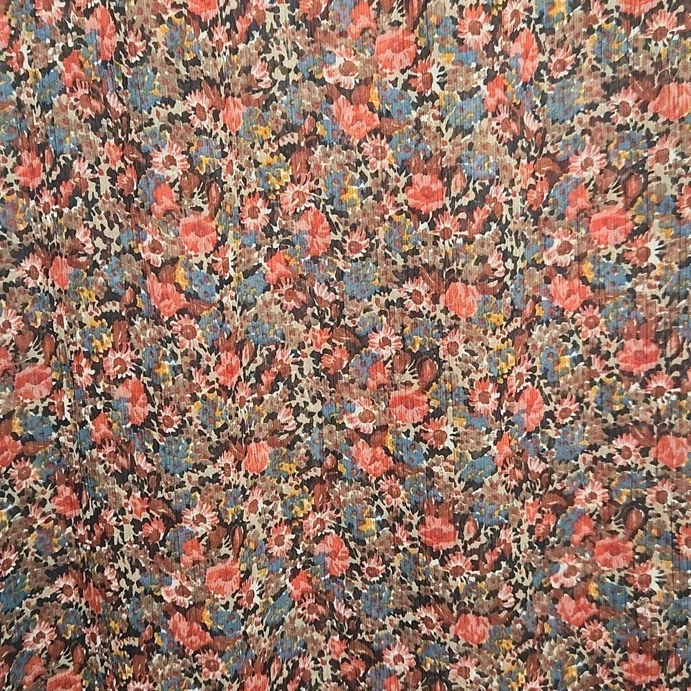 Jhon Galt‎ Floral Maxi Skirt - Black and Red - Picture 2 of 4